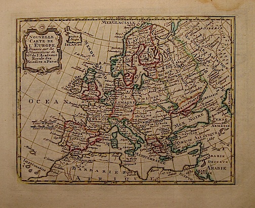 De Leth Hendrick Nouvelle carte de l'Europe 1770 ca. Amsterdam
